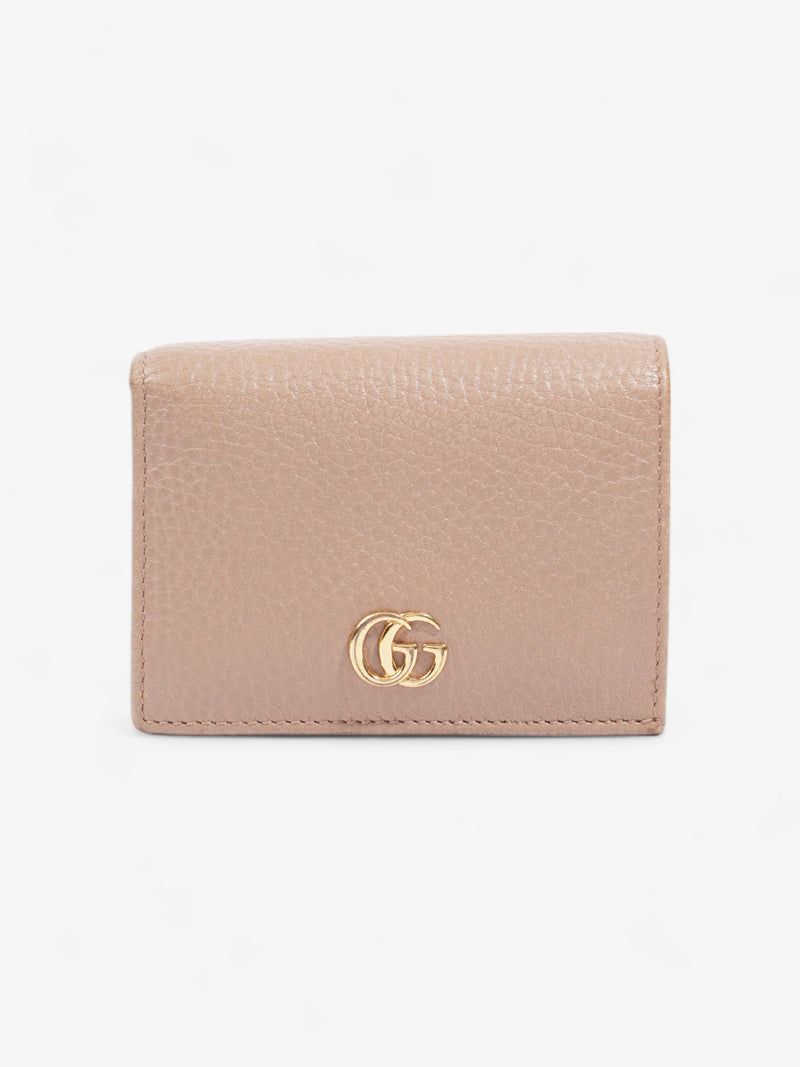  GG Marmont Wallet Beige Leather