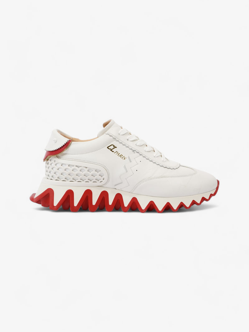  Loubi Shark White / Red Leather EU 40 UK 7