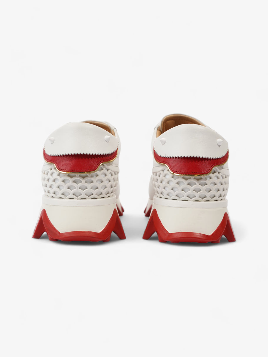 Loubi Shark White / Red Leather EU 40 UK 7 Image 6