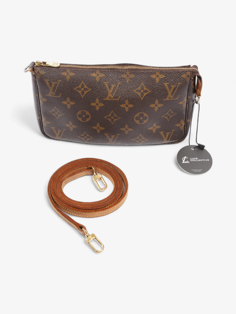 Louis Vuitton Pochette Accessoire Monogram Coated Canvas Image 9