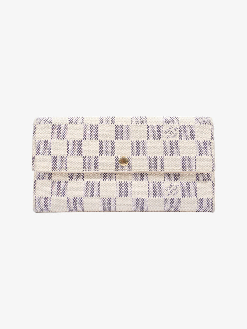  Sarah Wallet Damier Azur Canvas