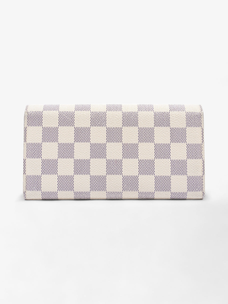 Sarah Wallet Damier Azur Canvas Image 3