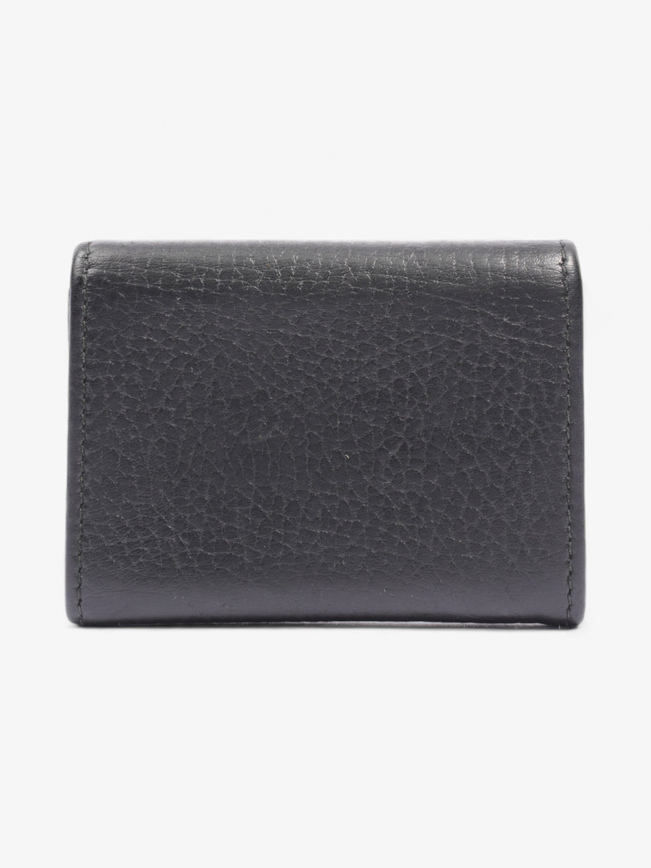 Gucci GG Marmont Trifold Wallet Black Leather Image 2