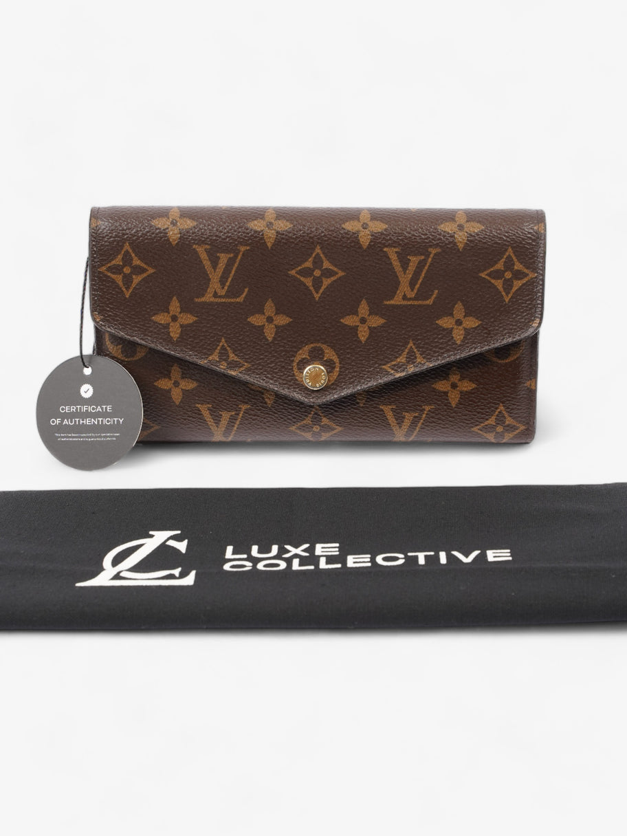 Louis Vuitton Sarah Wallet Monogram Coated Canvas Image 9