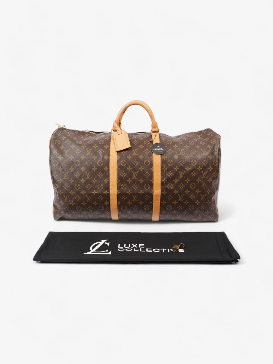 Keepall Monogram Coated Canvas 60 Image 11