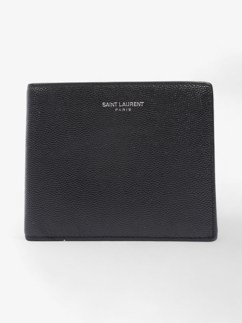  Saint Laurent Bi Fold Wallet Black Leather