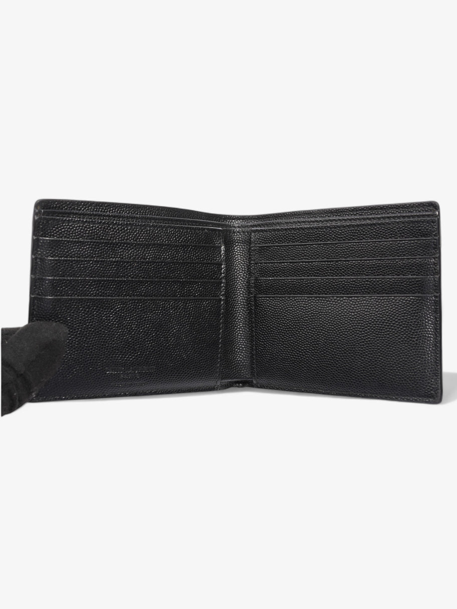 Saint Laurent Bi Fold Wallet Black Leather Image 4