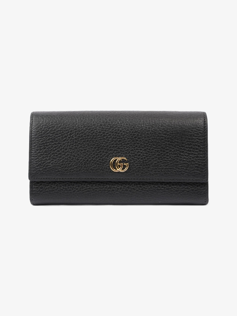 Gucci Marmont Long Wallet Black Leather Image 1