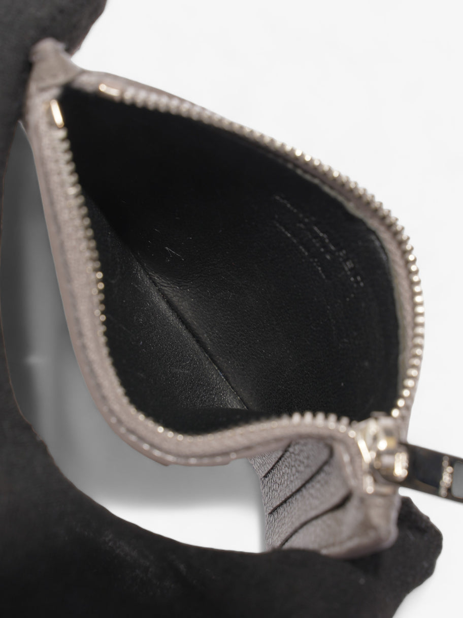 Saint Laurent Coin Purse Grey Leather Image 5