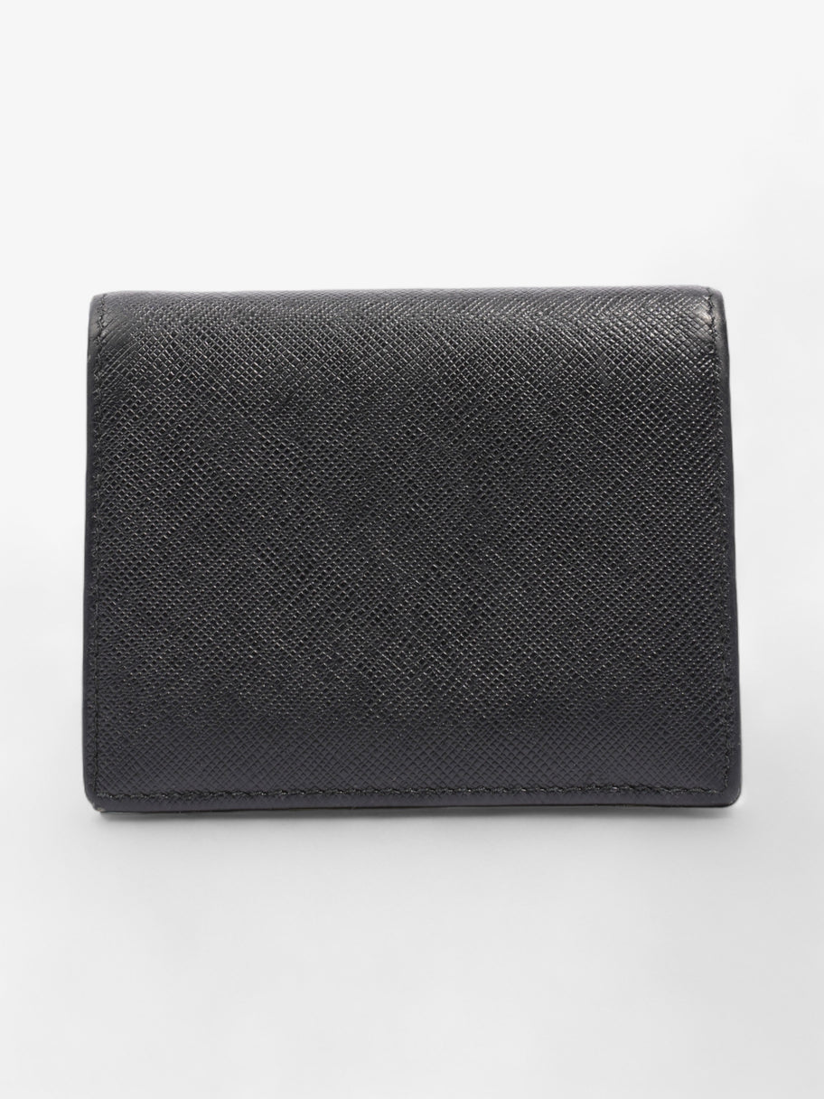 Prada Small Wallet Black Saffiano Leather Image 3