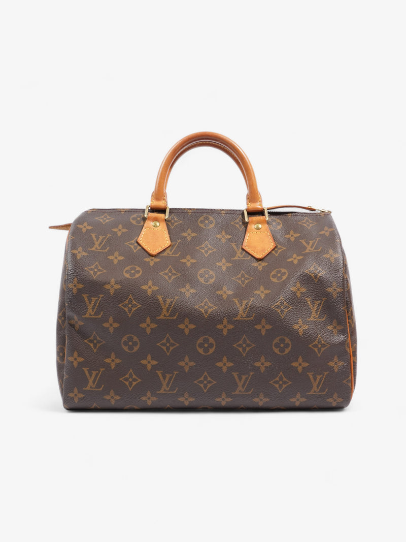  Speedy Monogram Coated Canvas 30