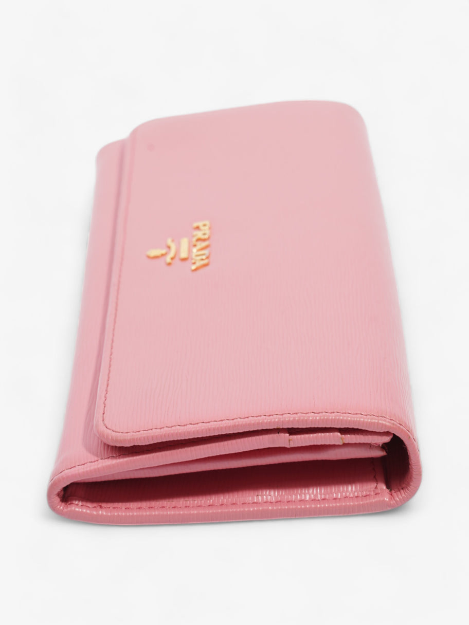 Long Wallet Pink Leather Image 3