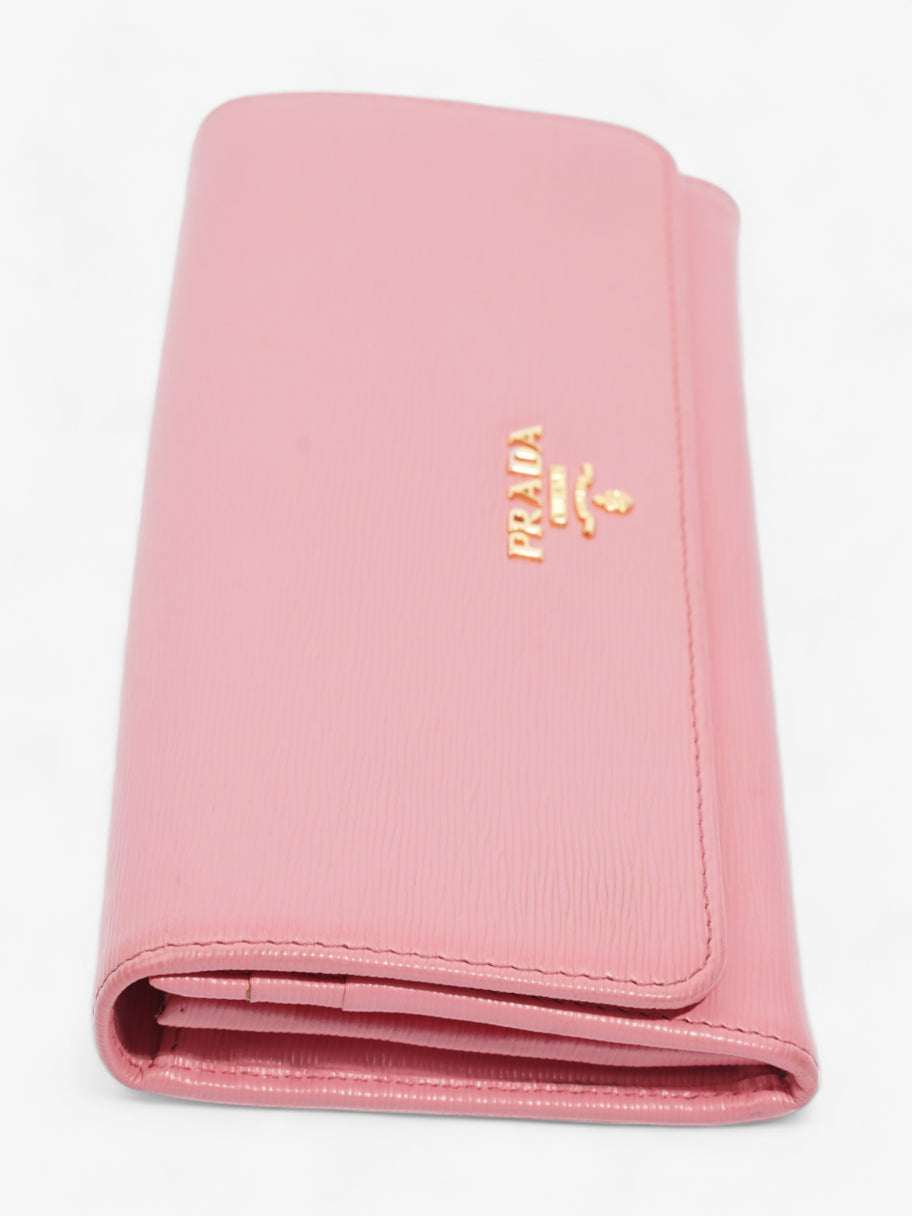 Long Wallet Pink Leather Image 4