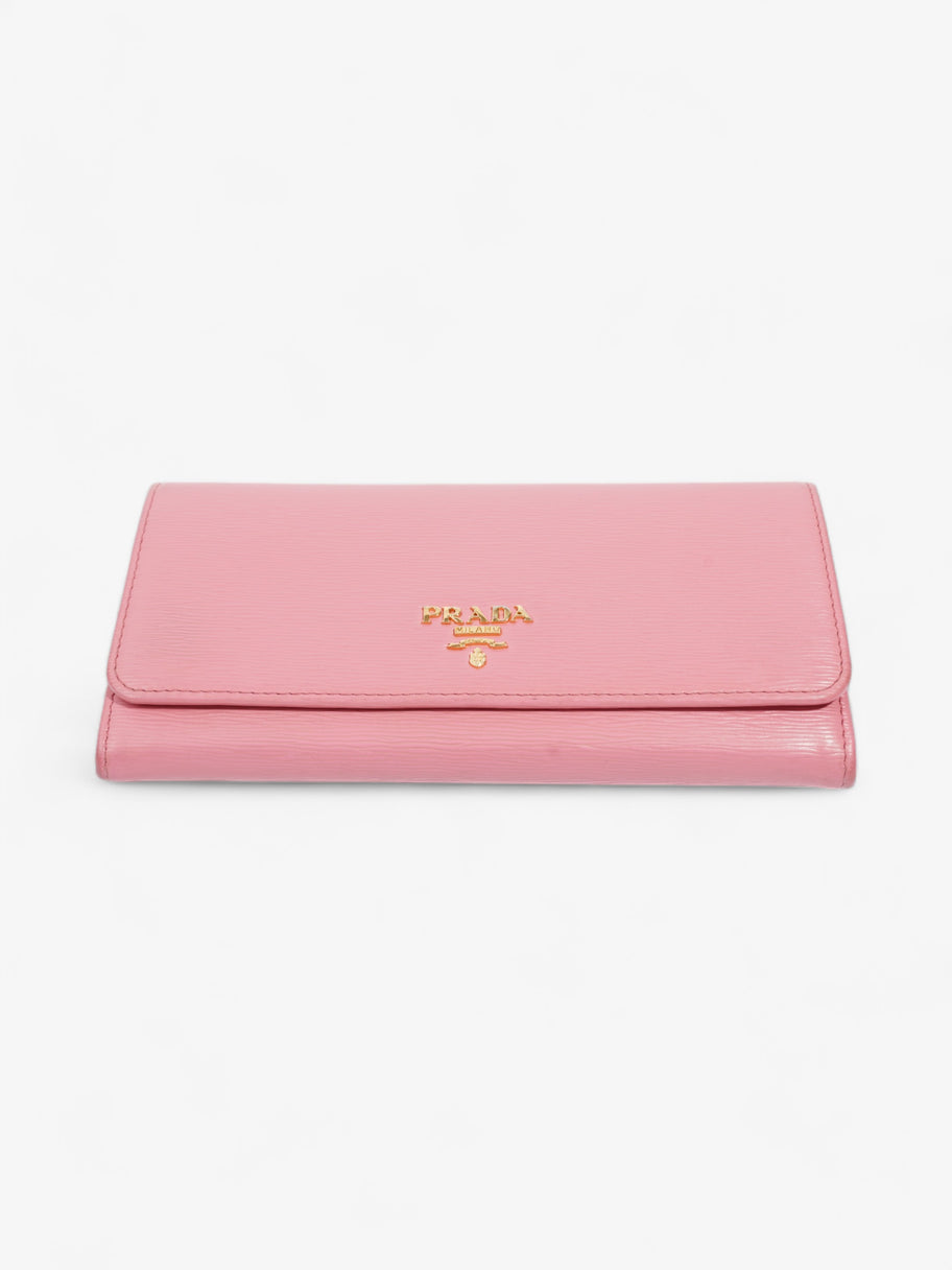 Long Wallet Pink Leather Image 5