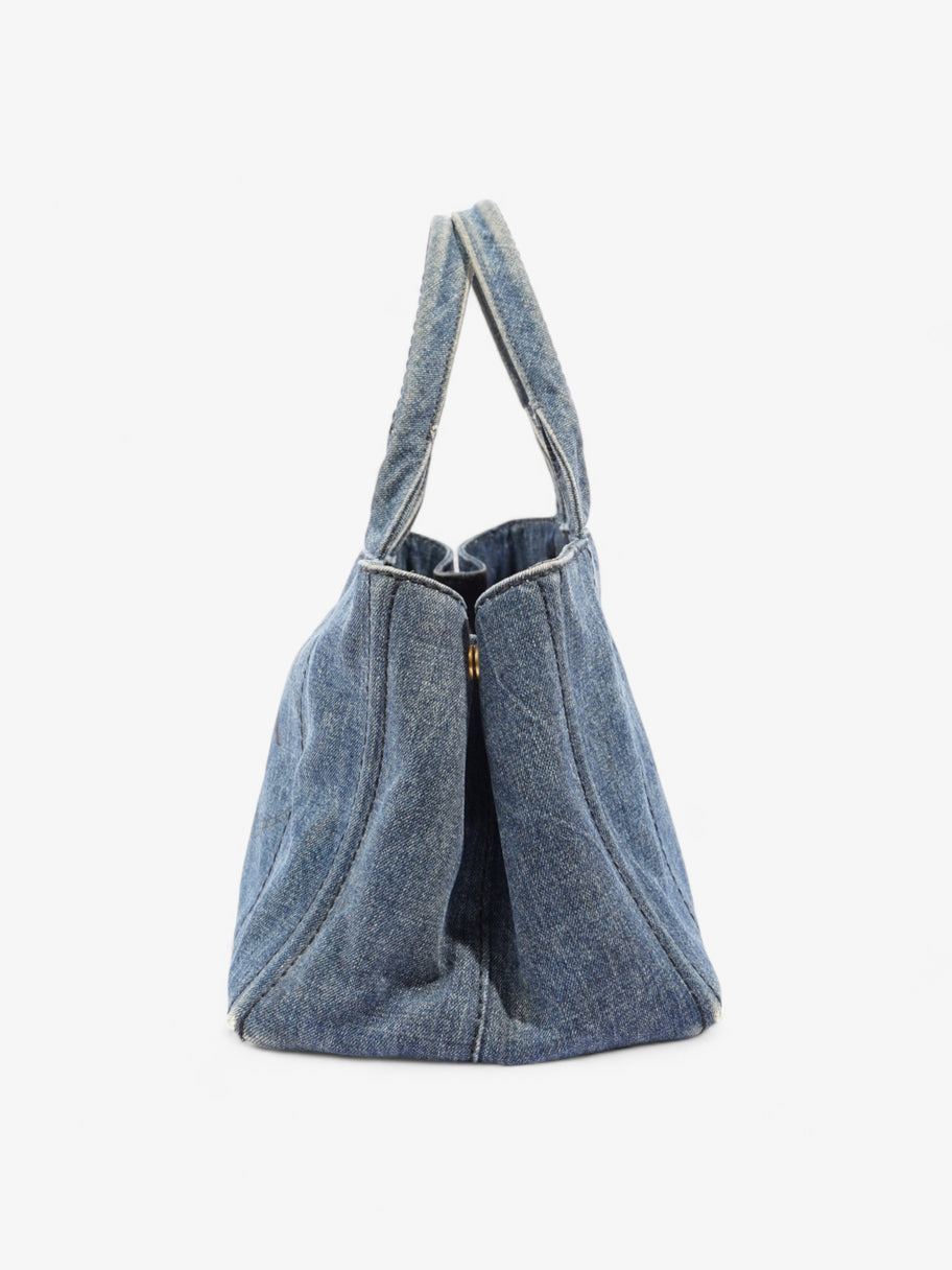 Prada Canapa Blue Denim Image 3