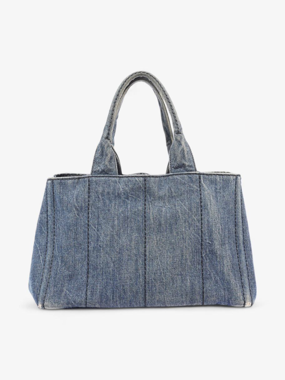 Prada Canapa Blue Denim Image 4