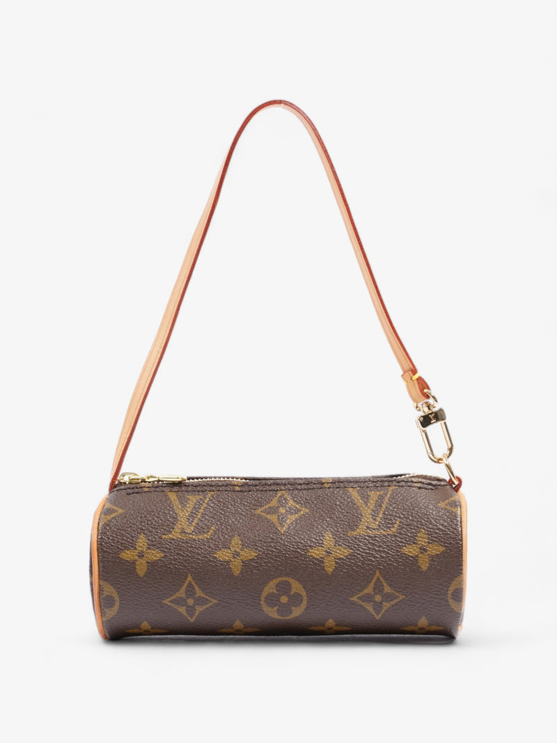  Papillon Monogram Coated Canvas Mini