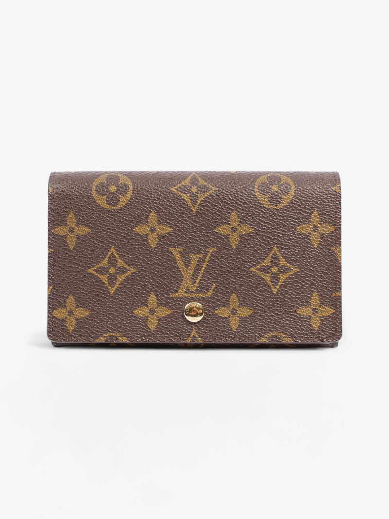  Porte Monnaie Tresor Monogram Coated Canvas