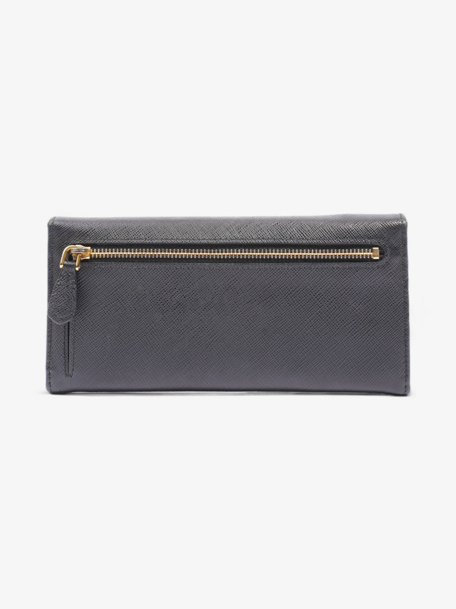 Continental Wallet Black Saffiano Leather Image 2