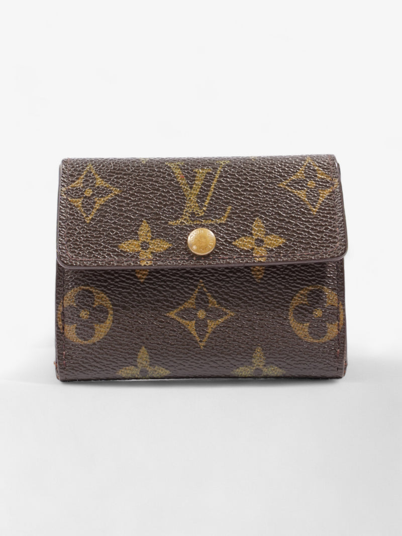  Fold Over Wallet Monogram Coated Canvas