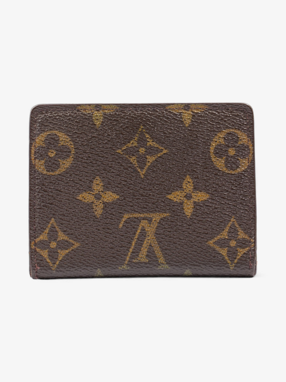 Fold Over Wallet Monogram Coated Canvas Image 2