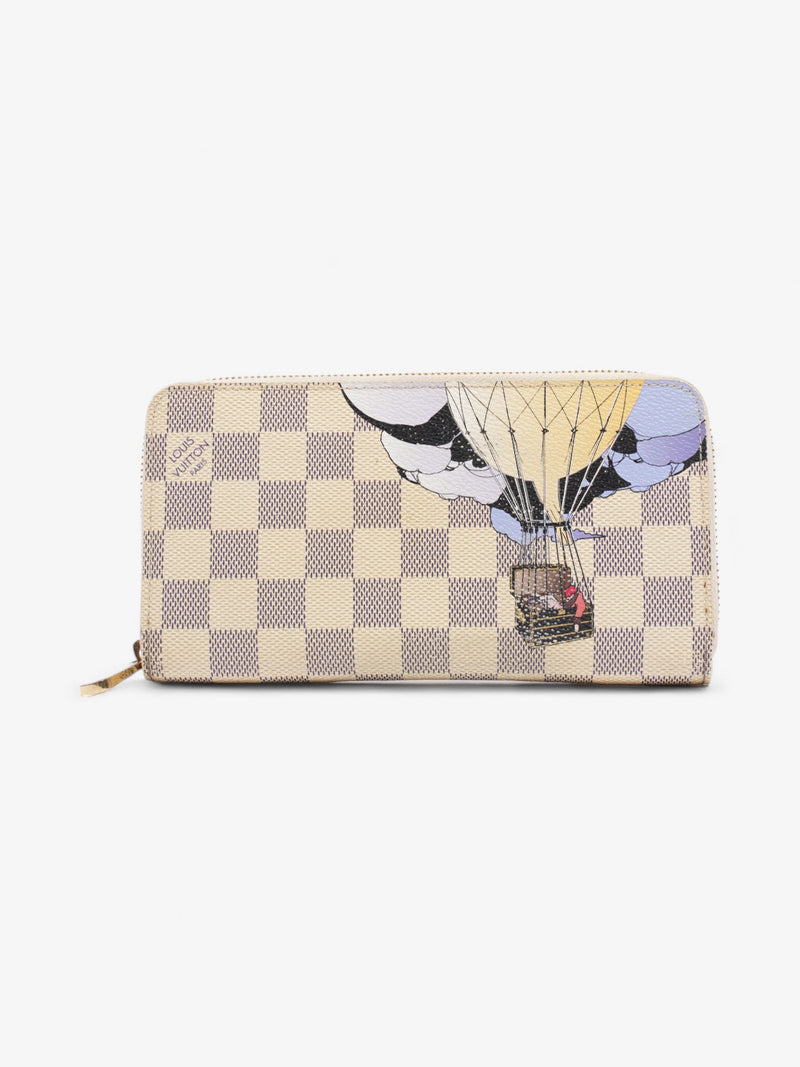  Ilustre Zippy Wallet Damier Azur Coated Canvas