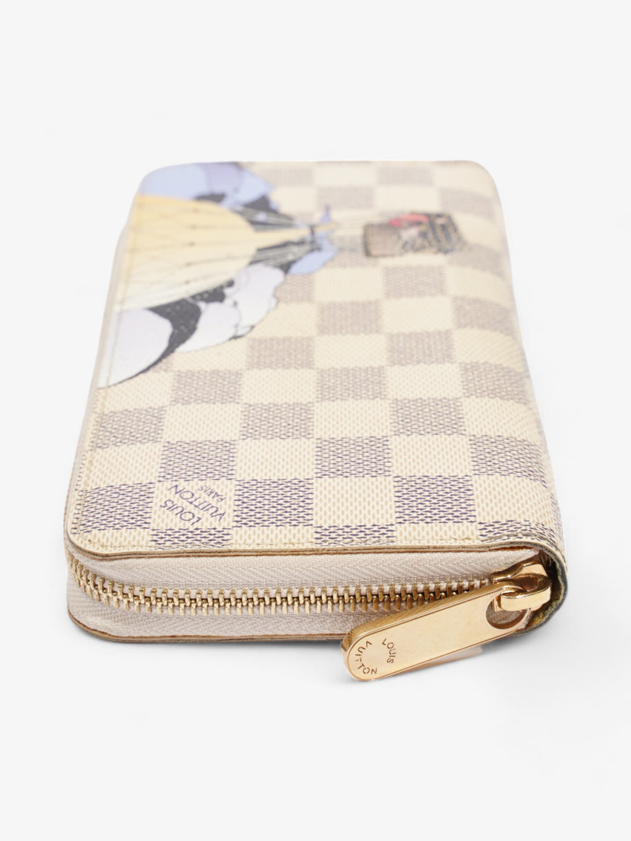 Ilustre Zippy Wallet Damier Azur Coated Canvas Image 4