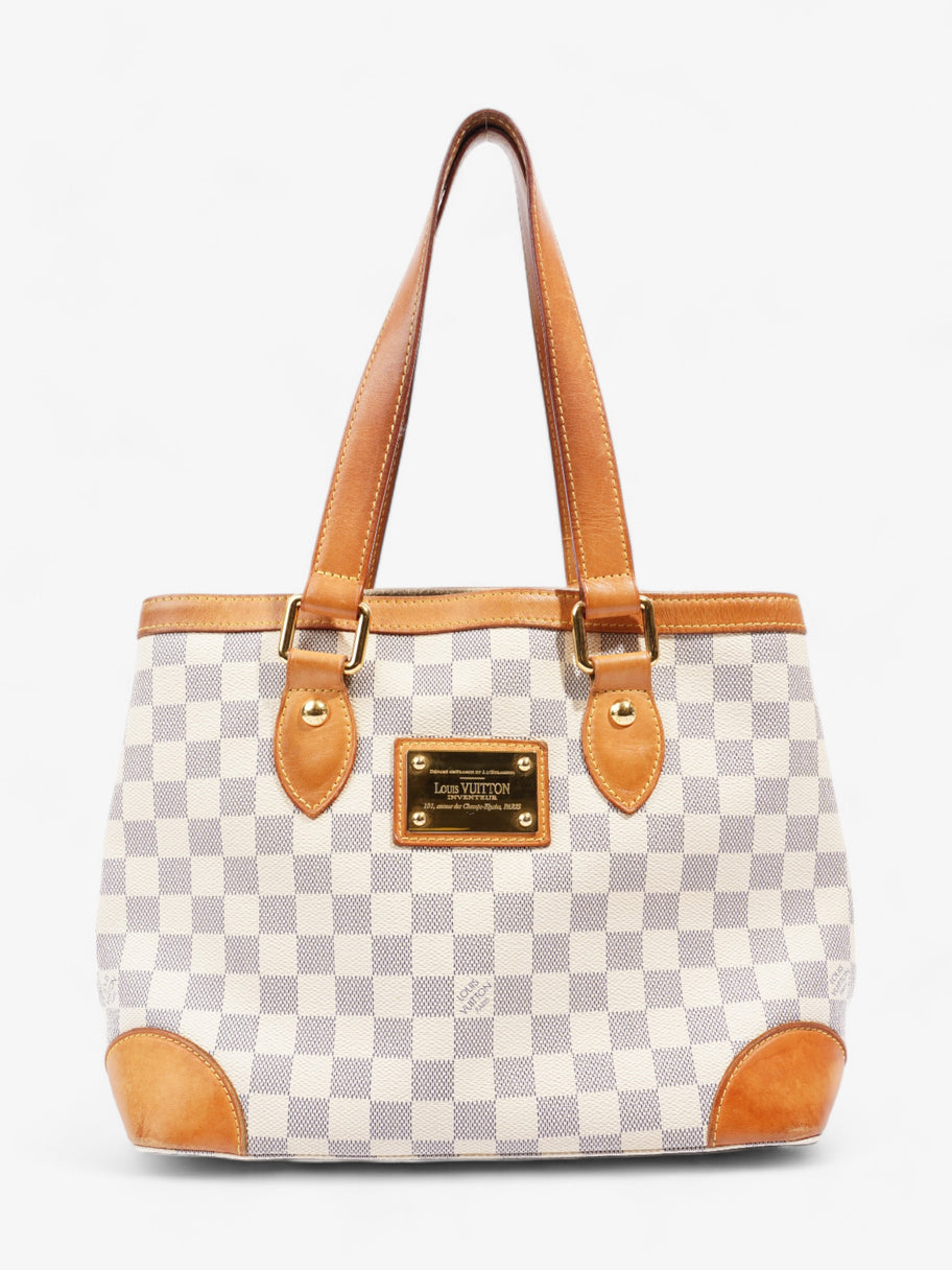 Hampstead Damier Azur Coated Canvas PM Image 1