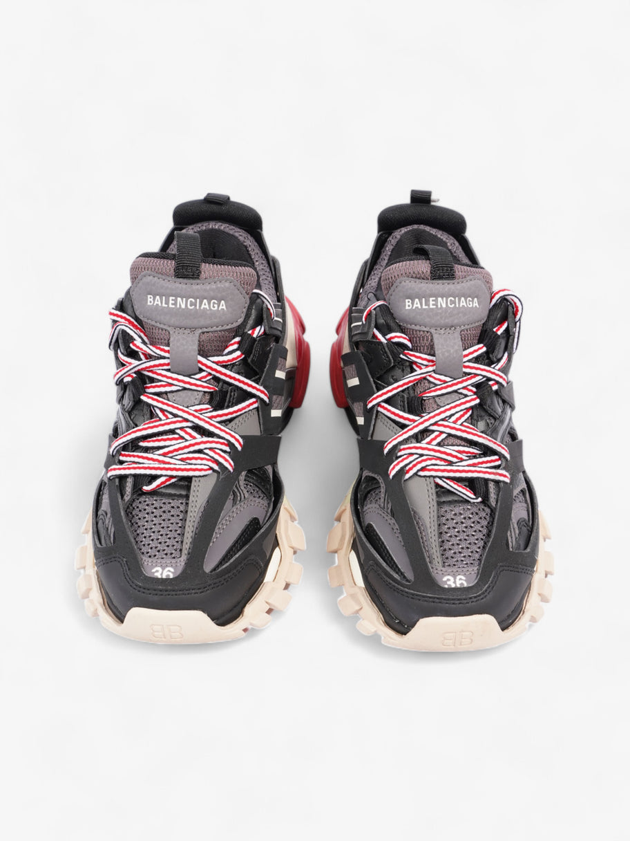 Balenciaga Track Black / Red / Grey Mesh EU 36 UK 3 Image 8