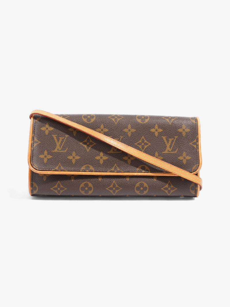  Twin Pochette Monogram Coated Canvas GM