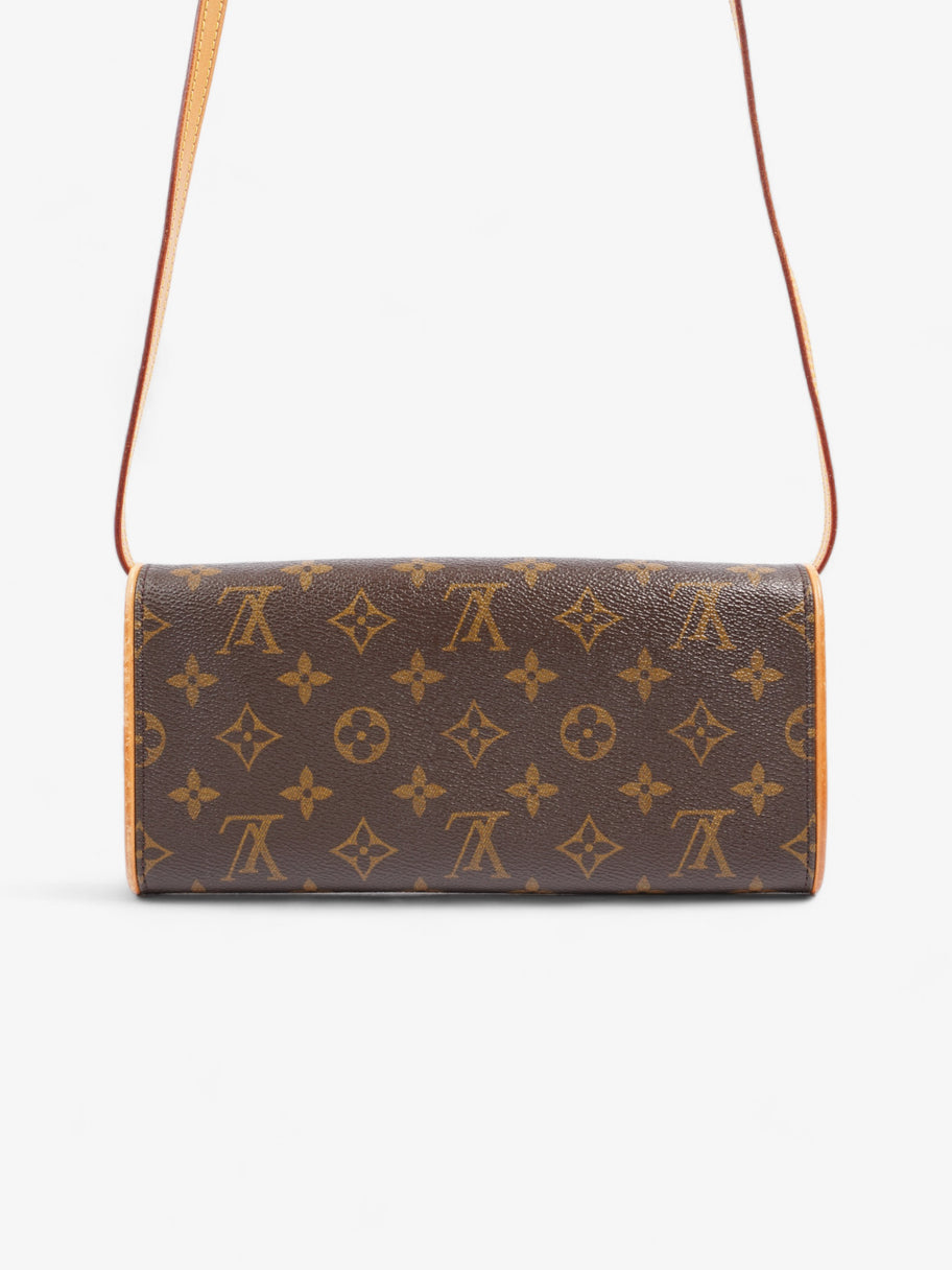 Twin Pochette Monogram Coated Canvas GM Image 4