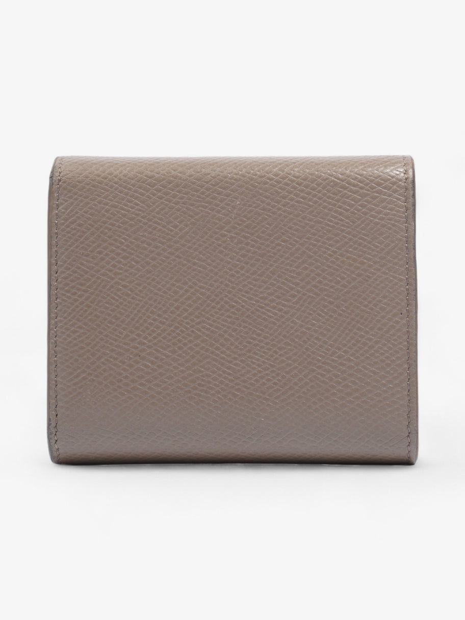 Celine Tri-Fold Compact Wallet Grey Leather Image 2