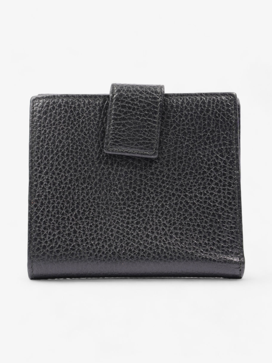 GG Marmont Compact Wallet Black Leather Image 2