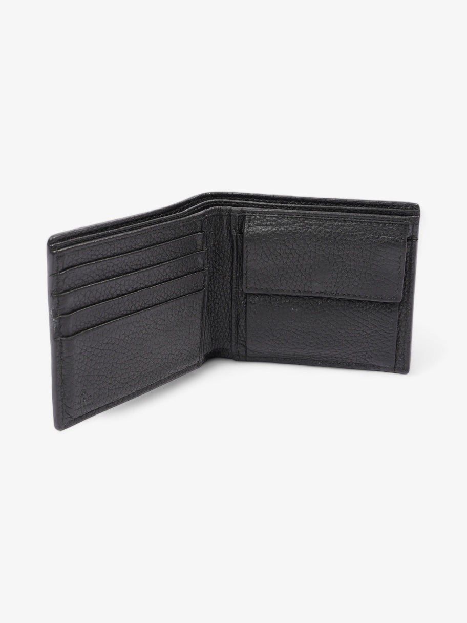 Billfold Wallet Black Leather Image 5