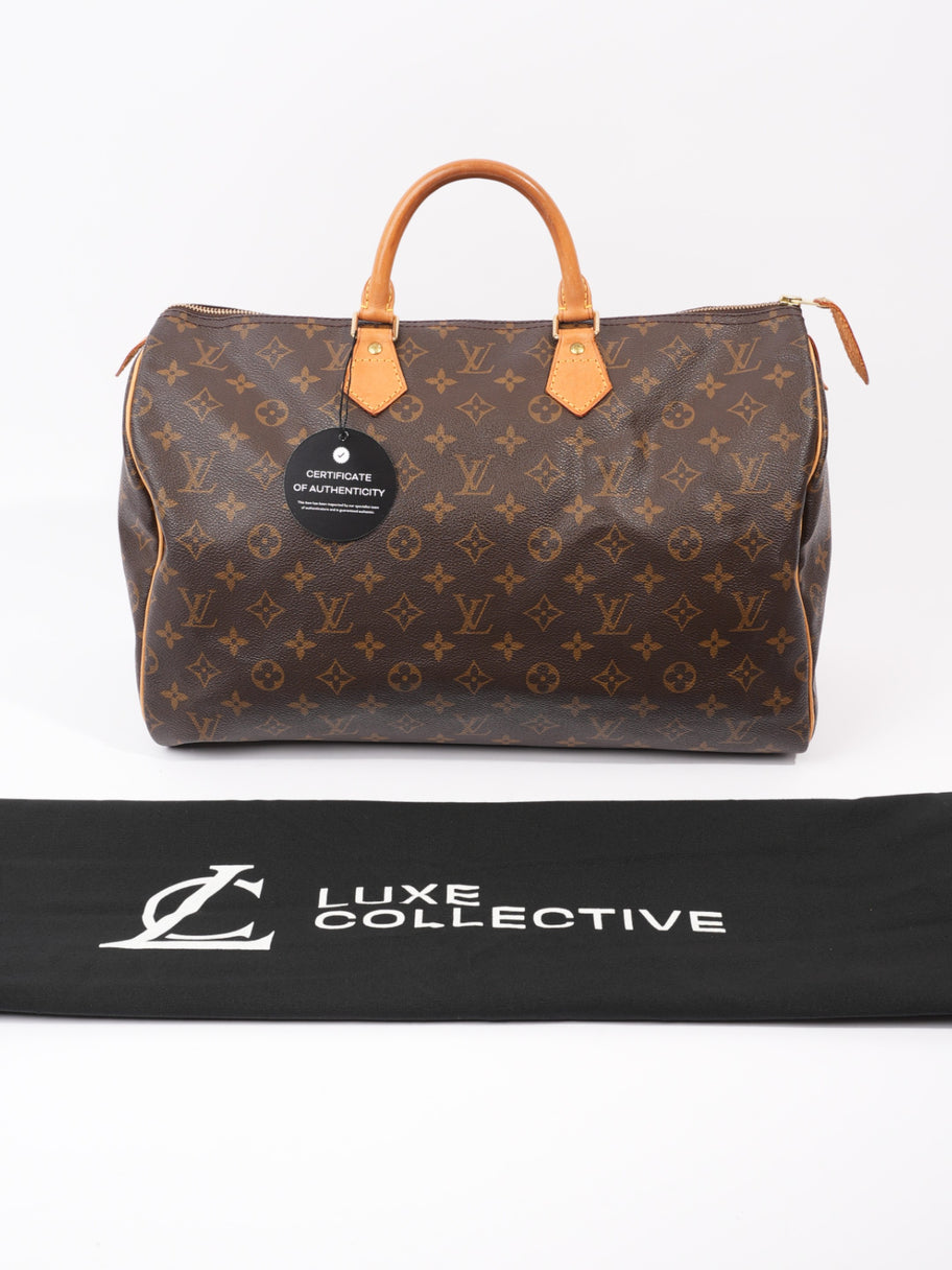 Louis Vuitton Speedy Monogram Coated Canvas 40 Image 10