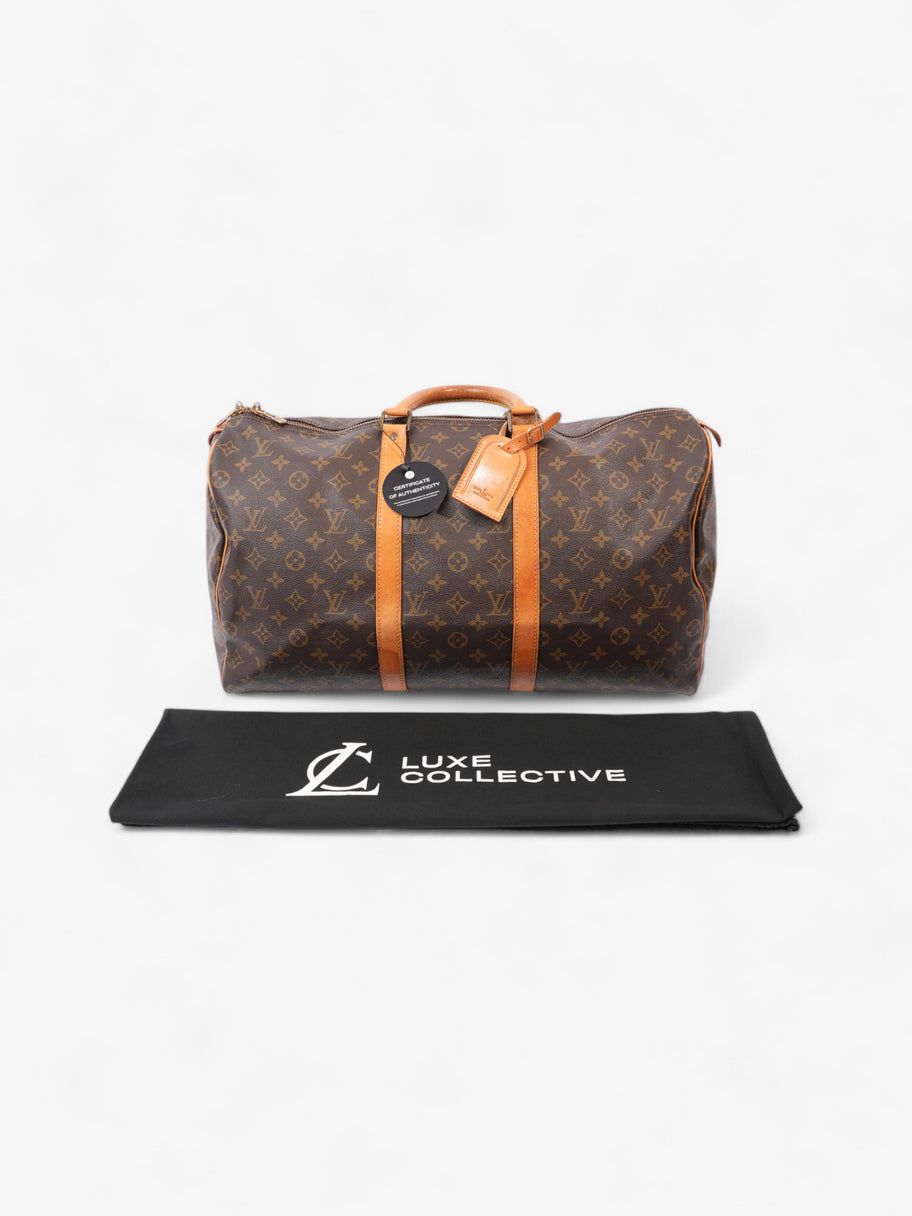 Louis Vuitton Keepall Monogram Coated Canvas 50 Image 11