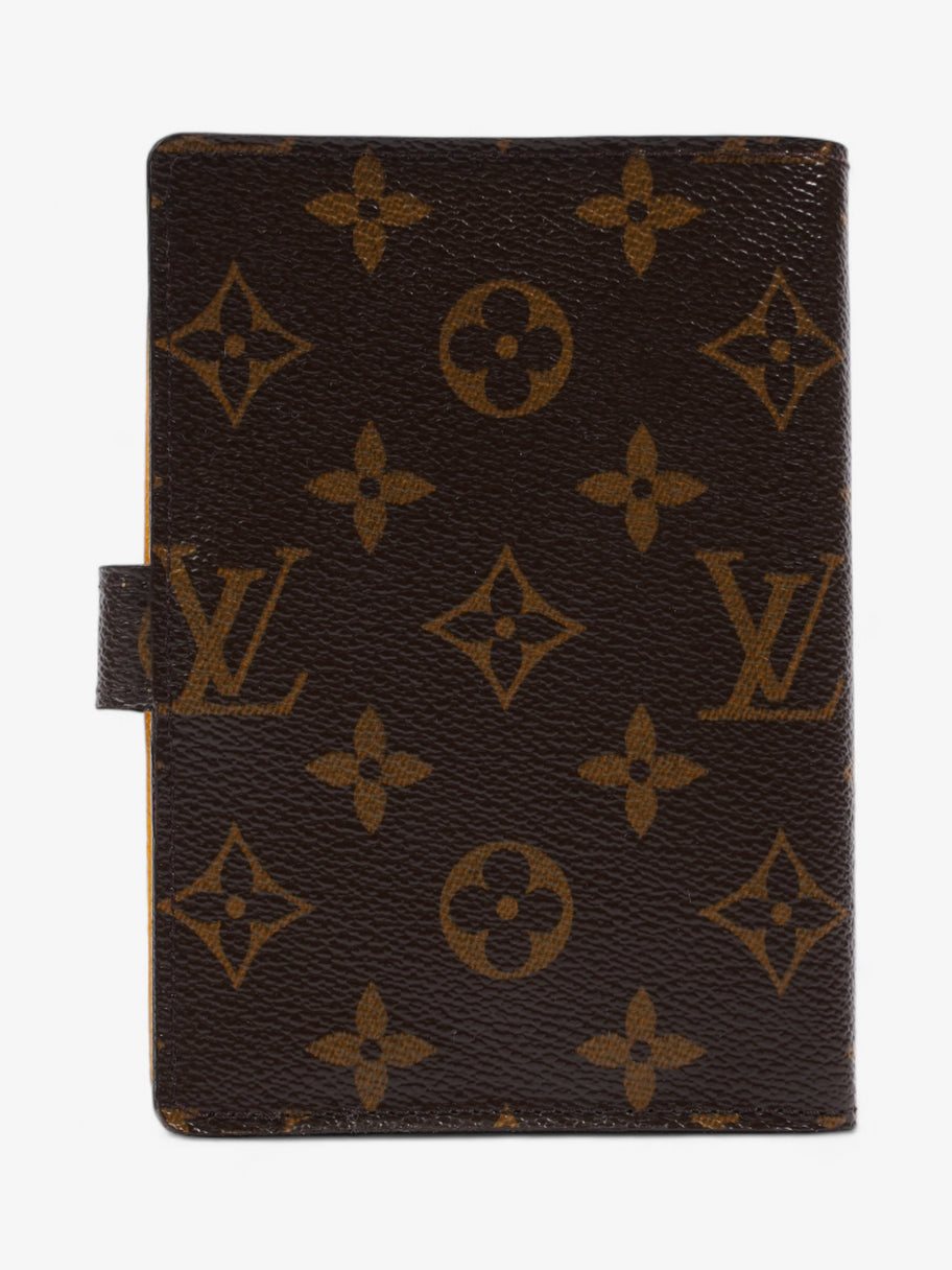 Louis Vuitton Animation Groom Agenda Monogram / Yellow / White Coated Canvas Image 2