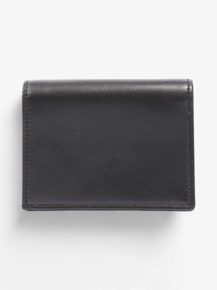 Valentino V Logo Compact Wallet Black Leather Image 2