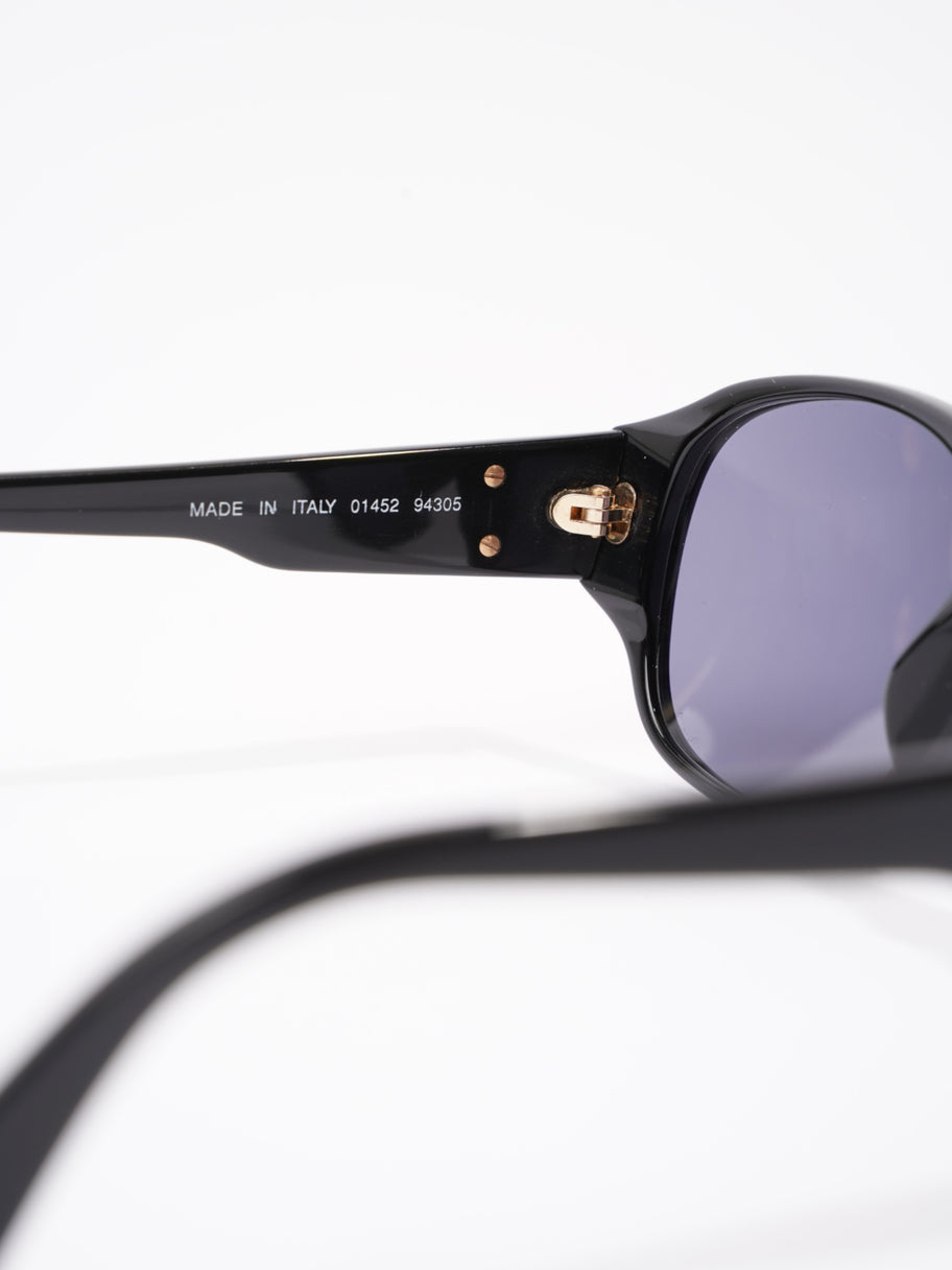 Chanel Coco Mark Sunglasses Black Acetate 130mm Image 6