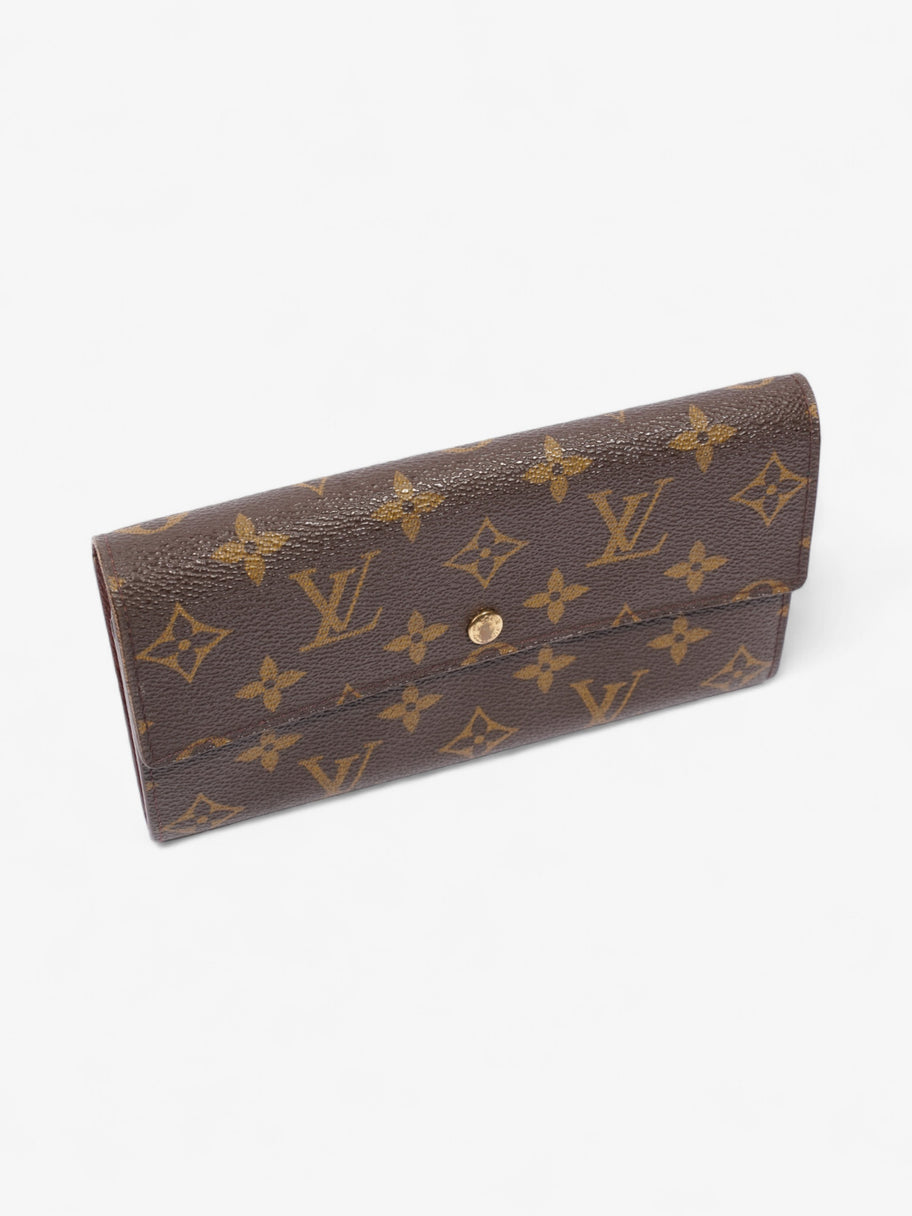 Louis Vuitton Portefeuille International Wallet Monogram Coated Canvas Image 6