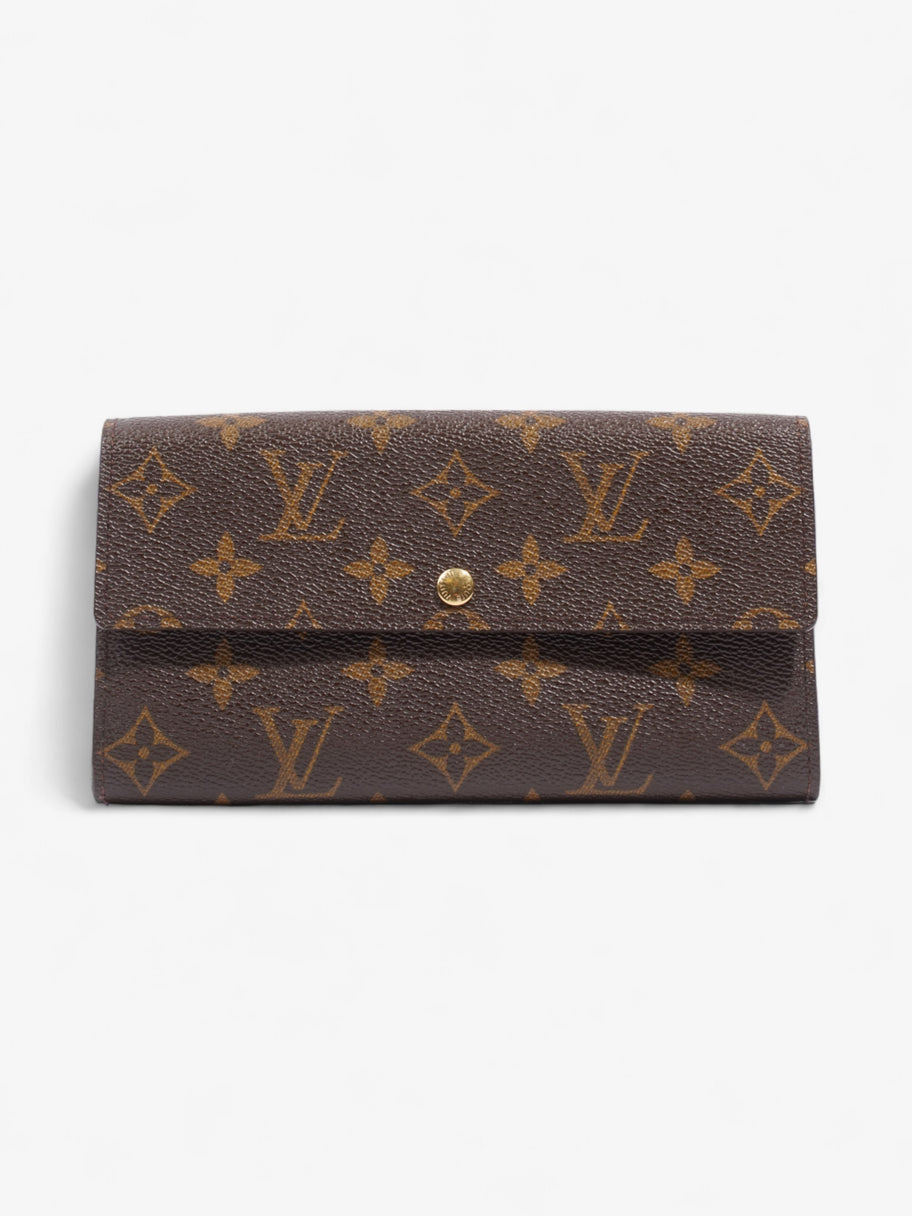 Louis Vuitton Sarah Wallet Monogram Coated Canvas Image 1