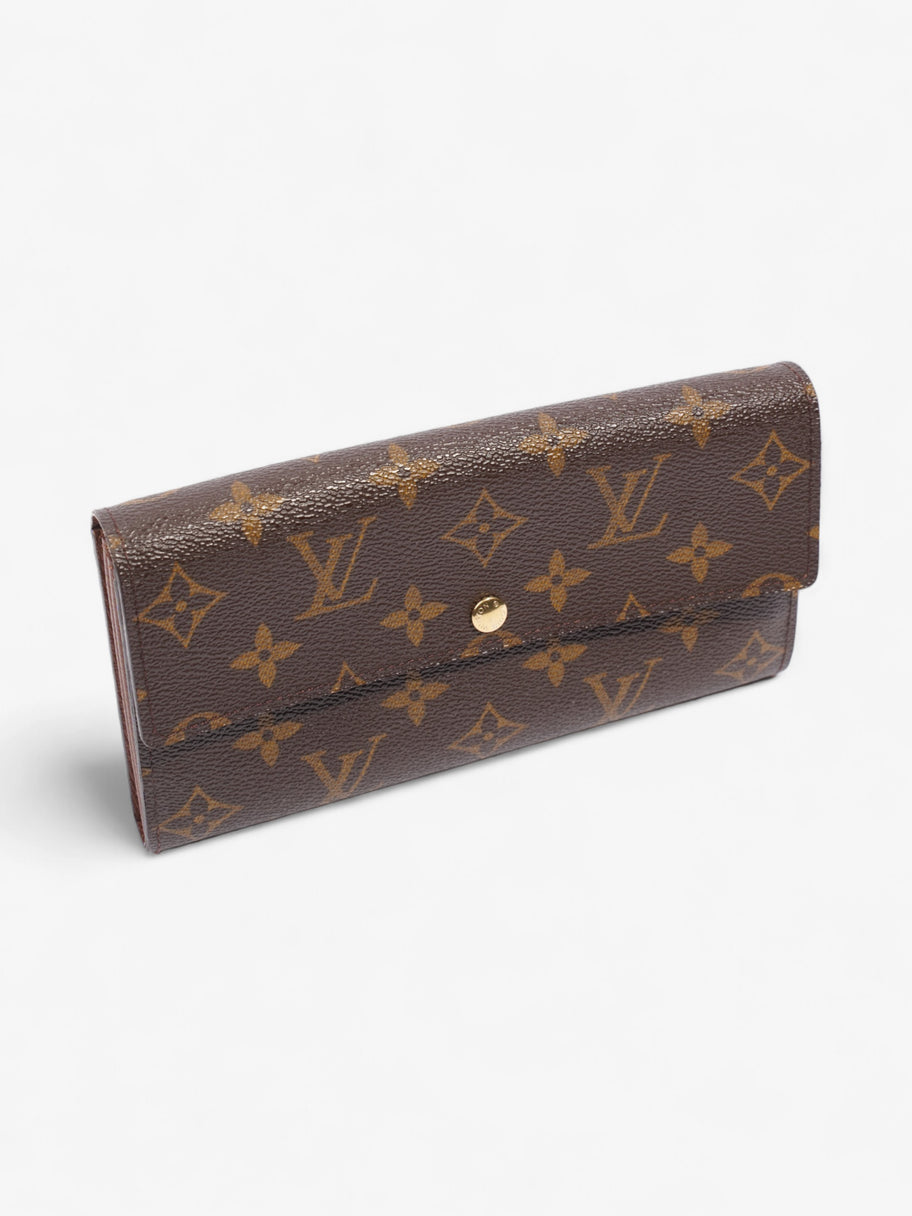 Louis Vuitton Sarah Wallet Monogram Coated Canvas Image 6