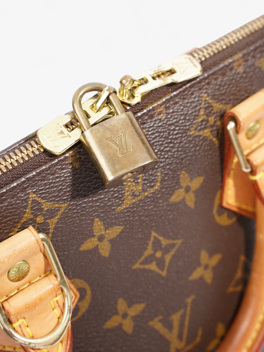 Louis Vuitton Alma Monogram Coated Canvas PM Image 7