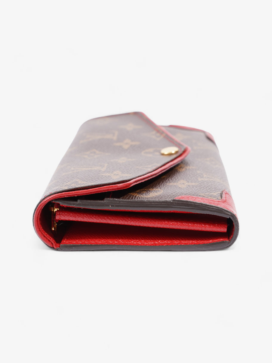 Louis Vuitton Portefeuille Sarah Retiro Monogram / Red Coated Canvas Image 3