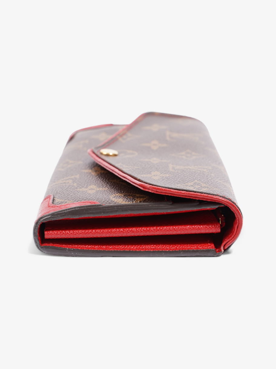 Louis Vuitton Portefeuille Sarah Retiro Monogram / Red Coated Canvas Image 4