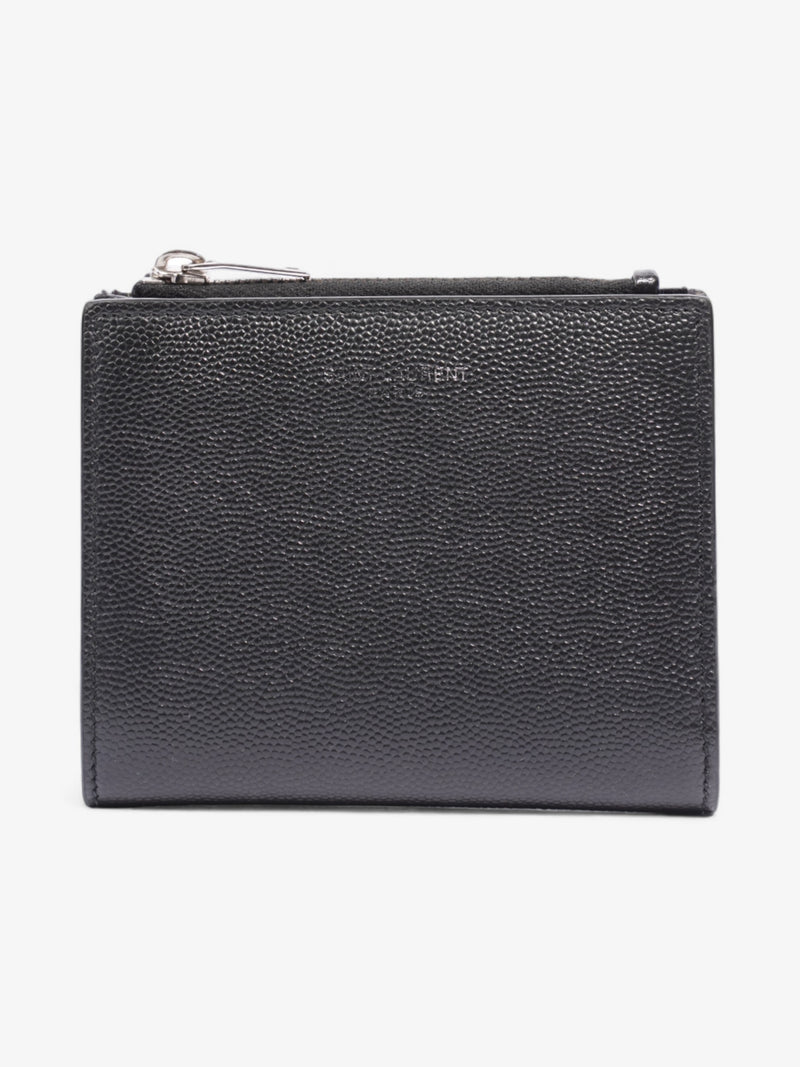  Saint Laurent Compact Wallet Black Leather