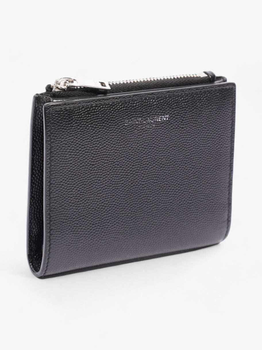 Saint Laurent Compact Wallet Black Leather Image 3