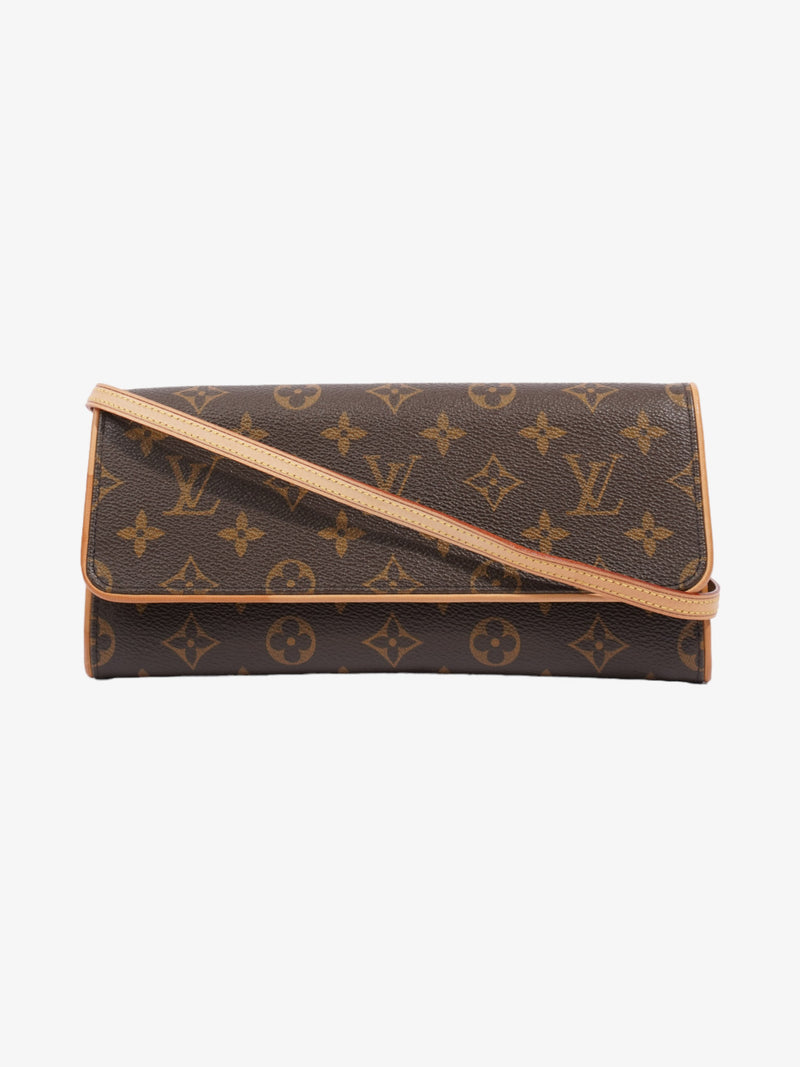  Louis Vuitton Twin Pochette Monogram Coated Canvas GM