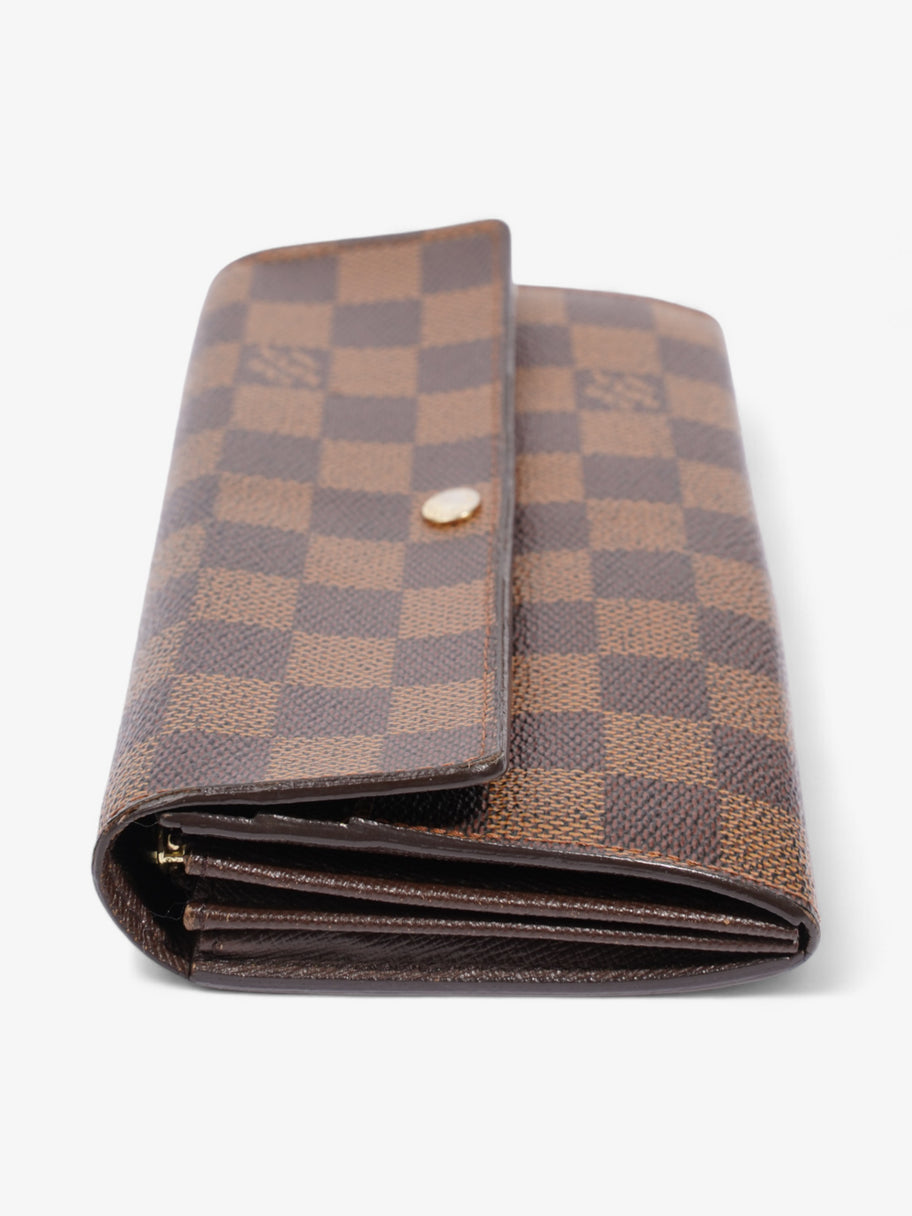 Louis Vuitton Sarah Wallet Damier Ebene Coated Canvas Image 4