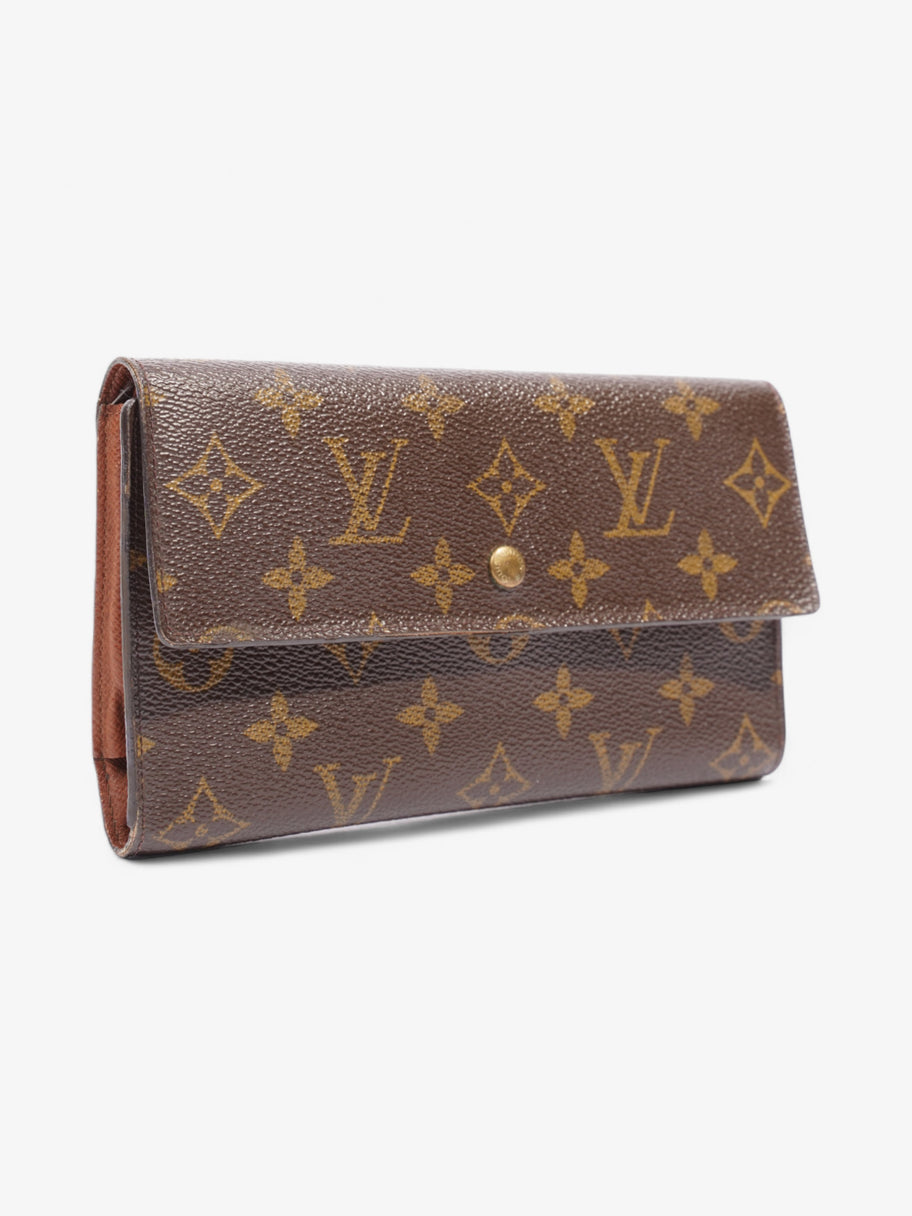 Louis Vuitton Porte Tresor International Long Wallet Monogram Coated Canvas Image 4